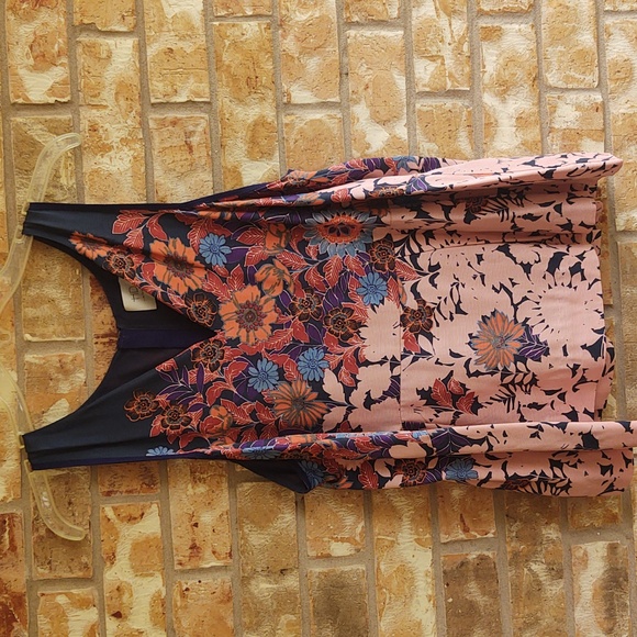 Anthropologie HD in Paris Elsie Floral Peplem Top - Picture 2 of 8